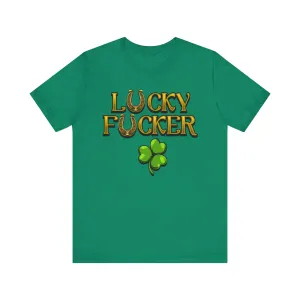 Lucky F | Green Deluxe St Patricks Day Tee