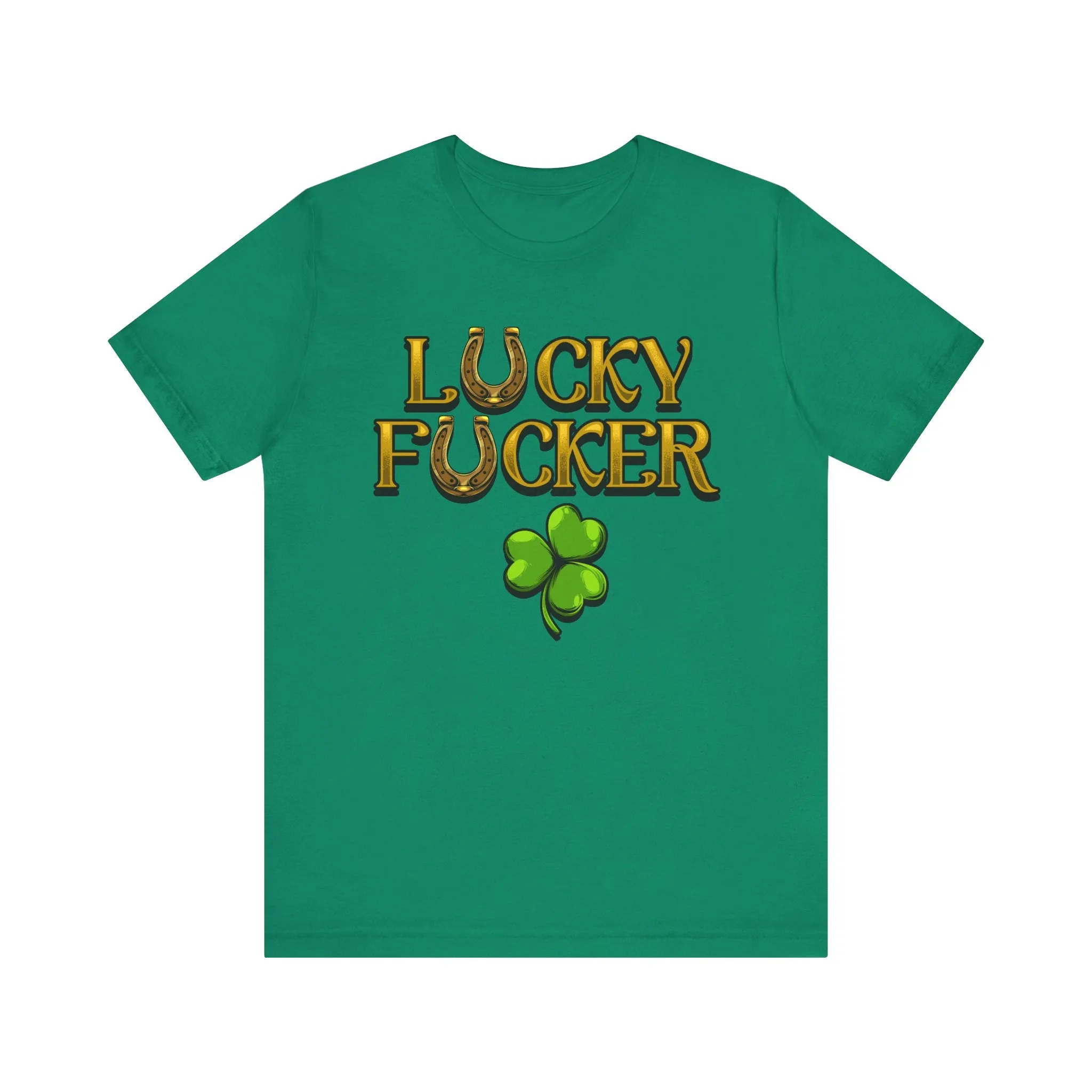 Lucky F | Green Deluxe St Patricks Day Tee