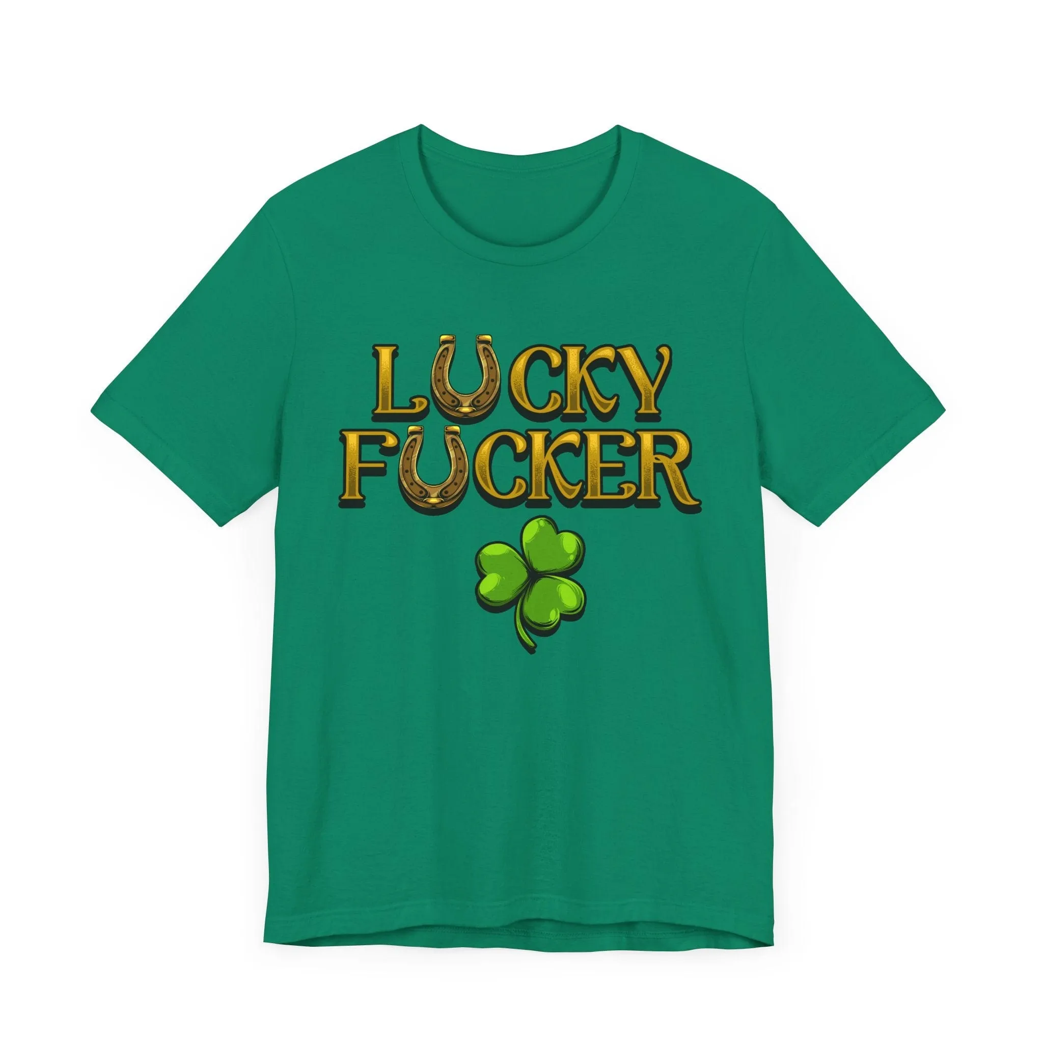Lucky F | Green Deluxe St Patricks Day Tee