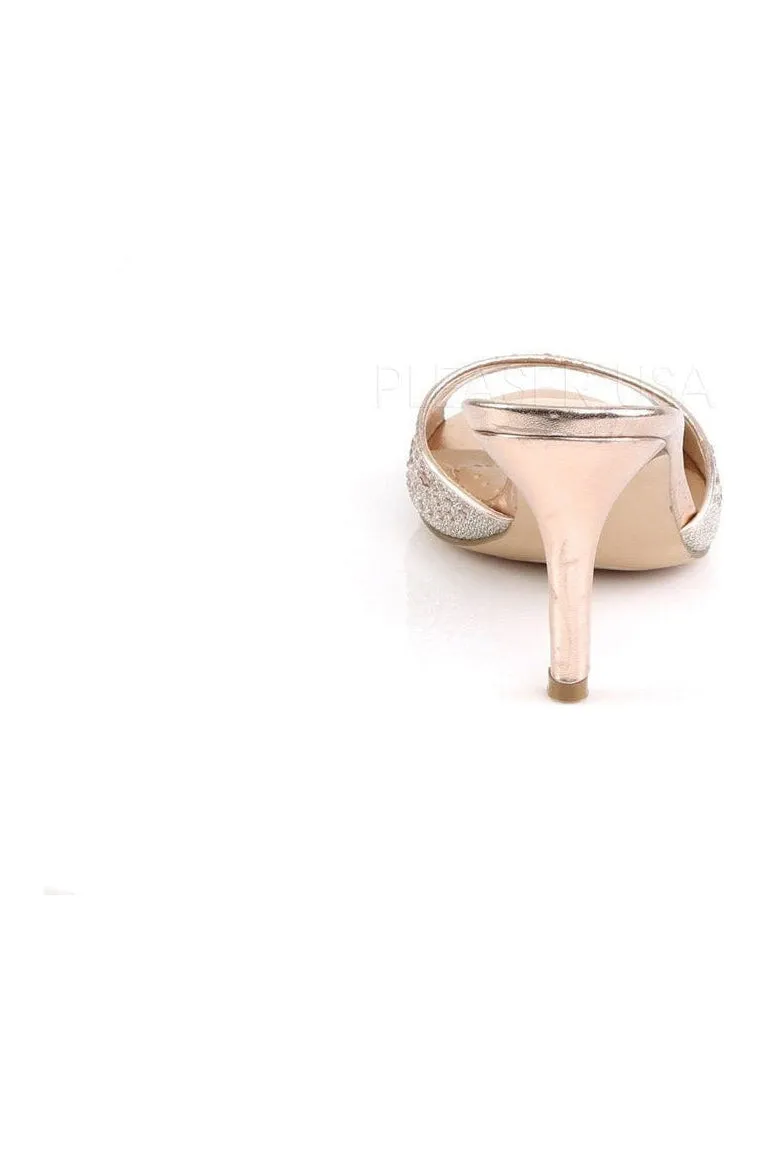 LUCY-01 Slide | Gold Fabric