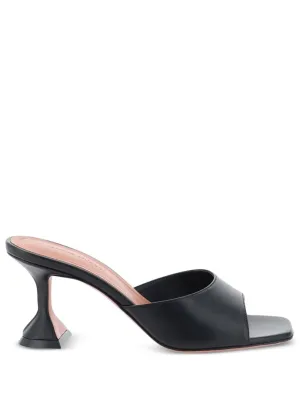 Lupita leather mules