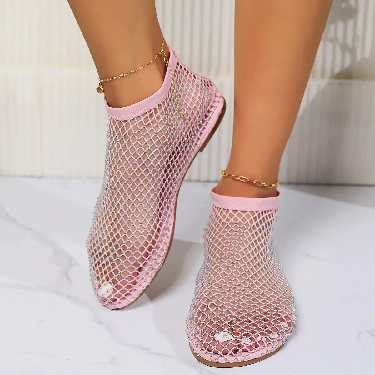 Luxury Brand Hollow Short Boots Sandals