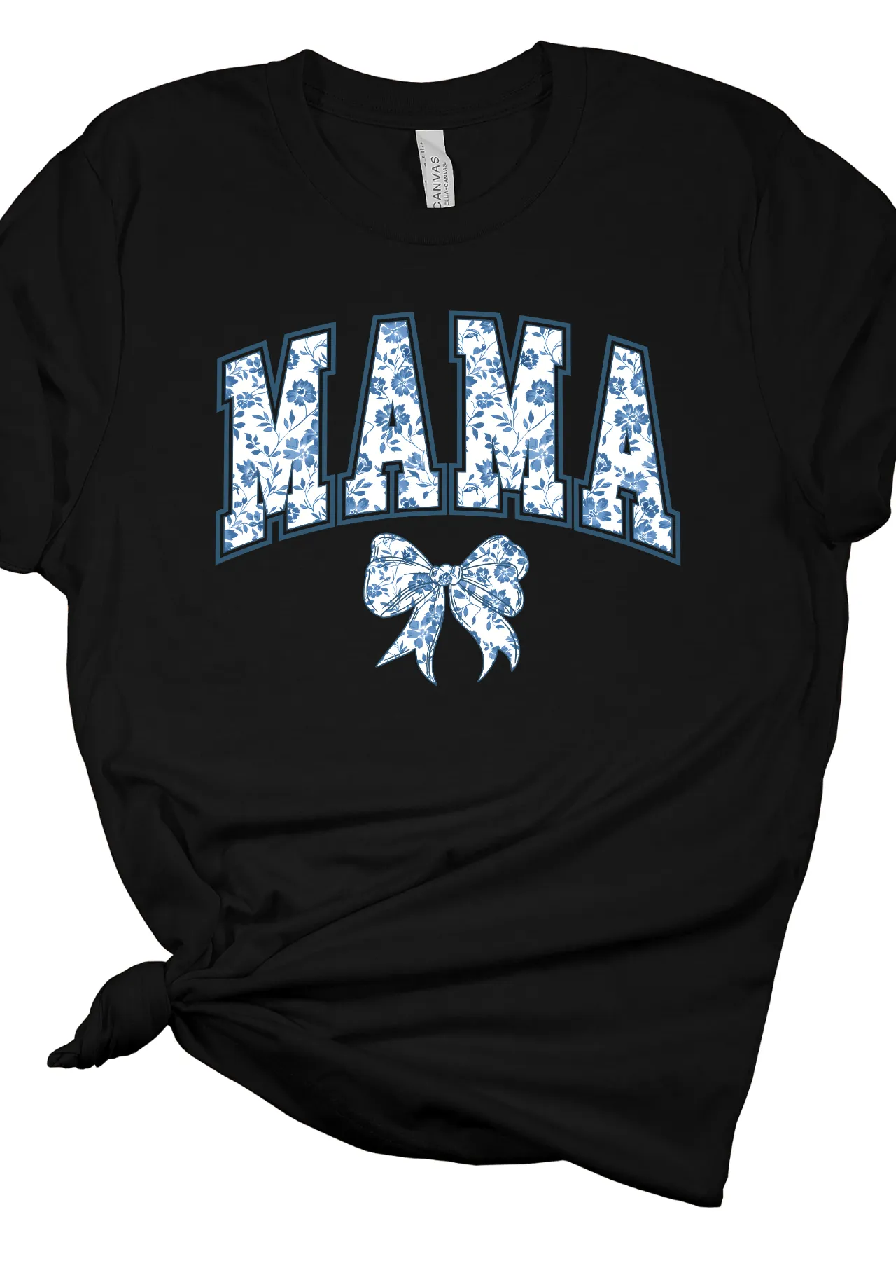 Mama Bow Coquette Bella Canvas T-Shirt