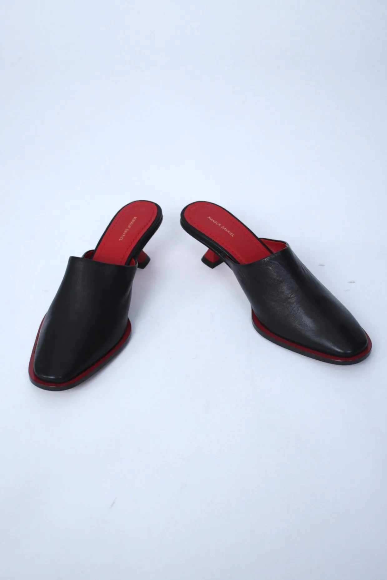 Mansur Gavriel Kitten Heel Mules
