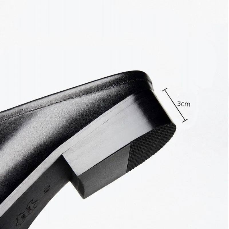 Men Casual Slippers Luxury White Black Dress Shoes Sandals