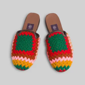 Men's Crochet Mule Size 10