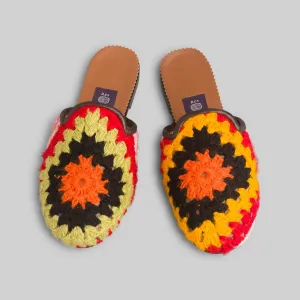Men's Crochet Mule Size 10