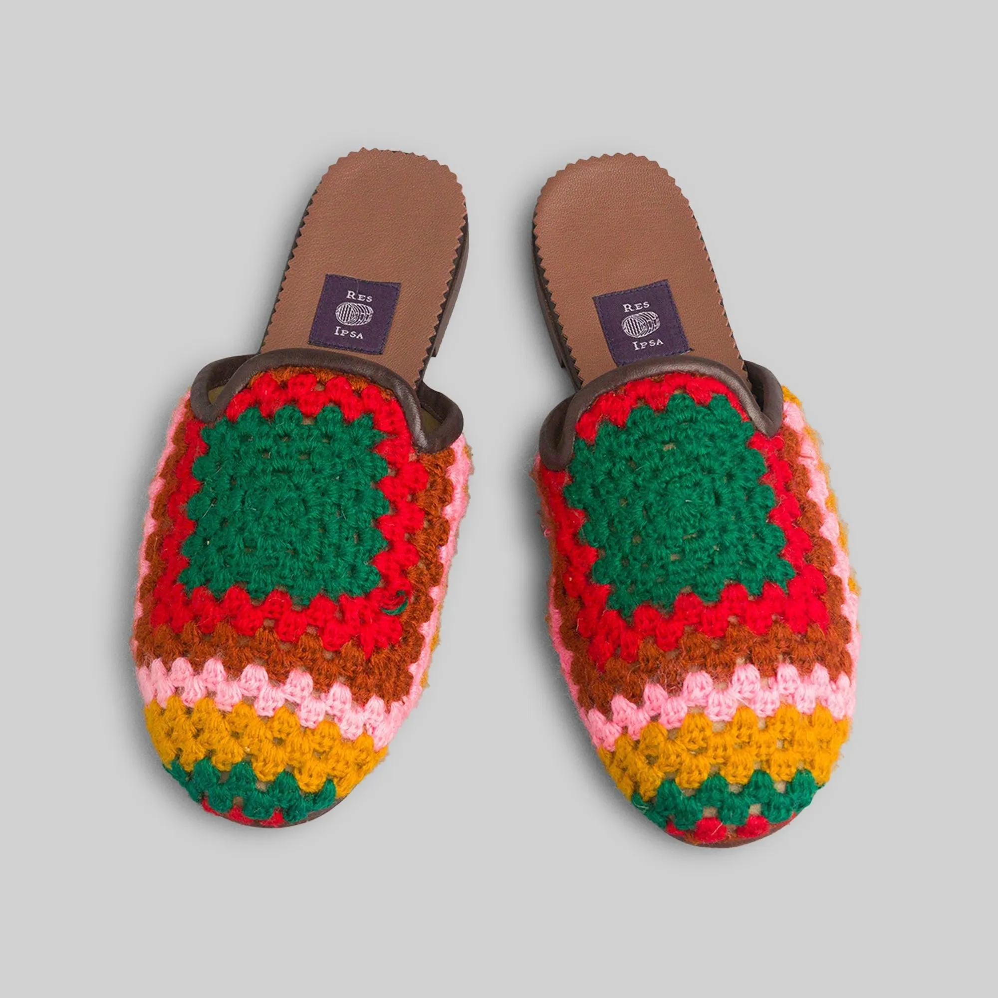 Men's Crochet Mule Size 10