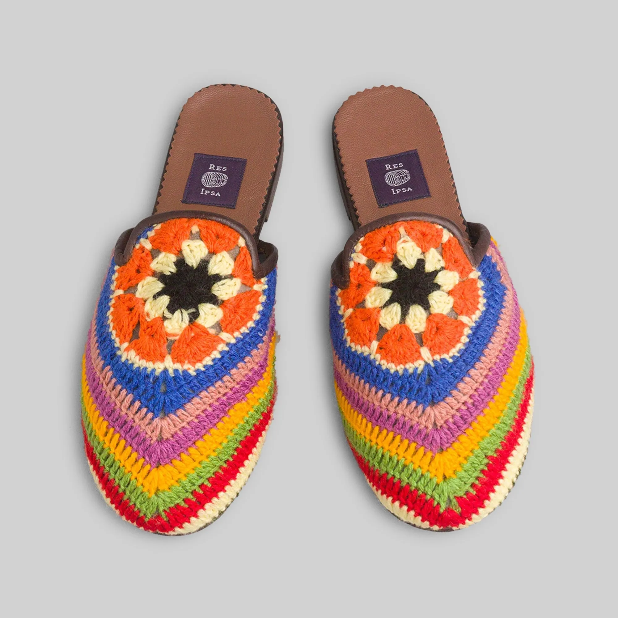 Men's Crochet Mule Size 8