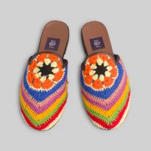 Men's Crochet Mule Size 8