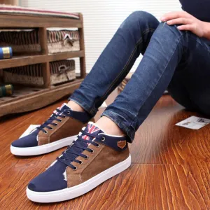 Men's Plush High Top Shoes