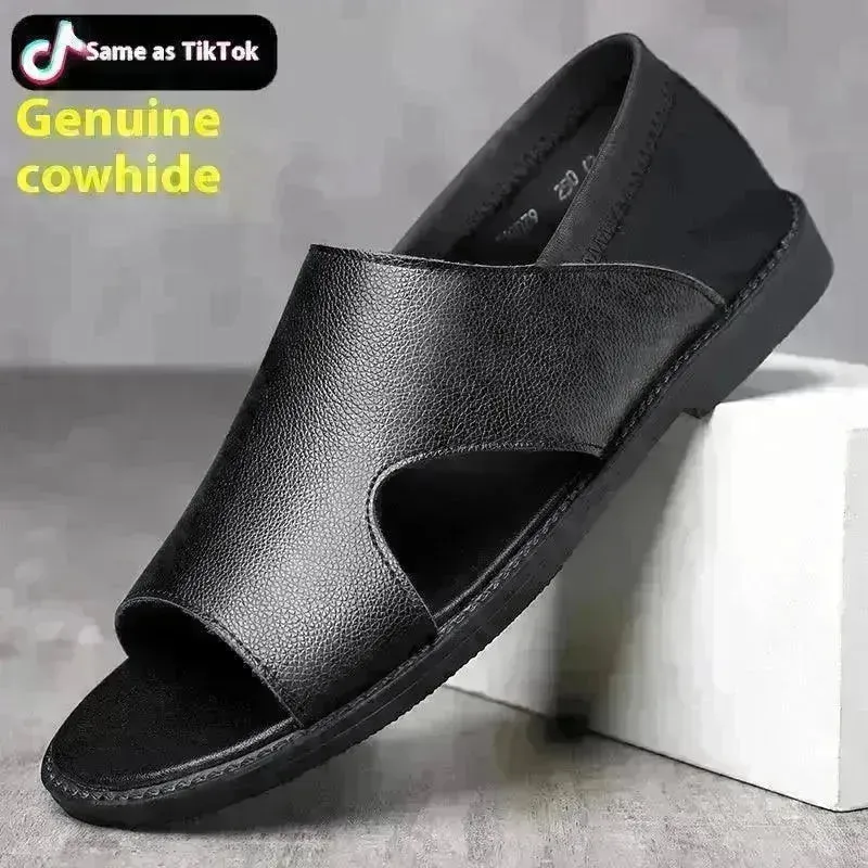 Men's Sandals Summer Men's Casual Soft Bottom Non-slip Wear-resistant And Deodorant Beach