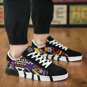 Men's Skateboarding Canvas Sneakers Breathable Casual Shoes