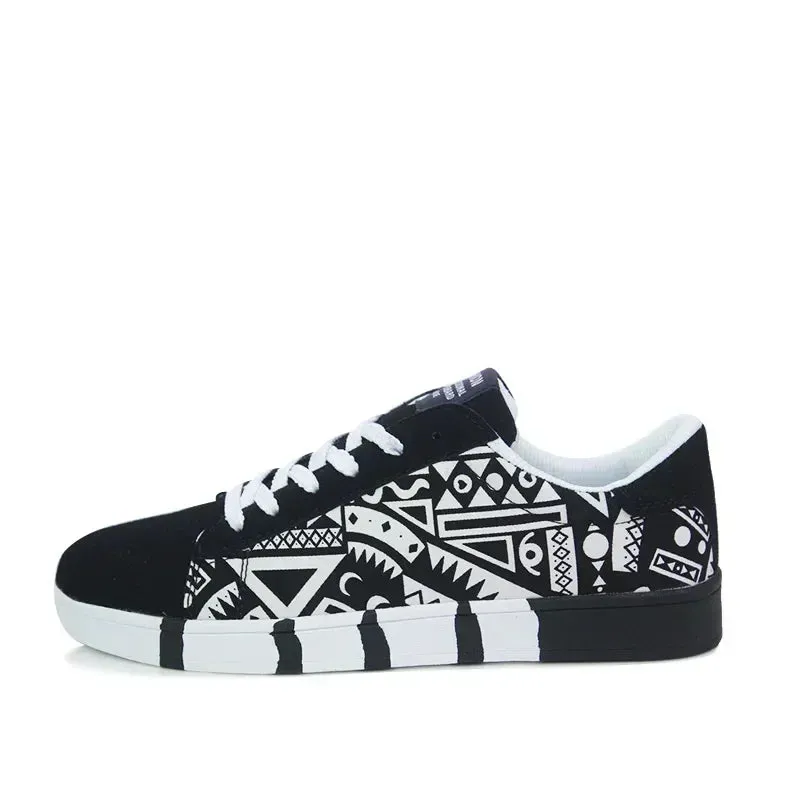 Men's Skateboarding Canvas Sneakers Breathable Casual Shoes