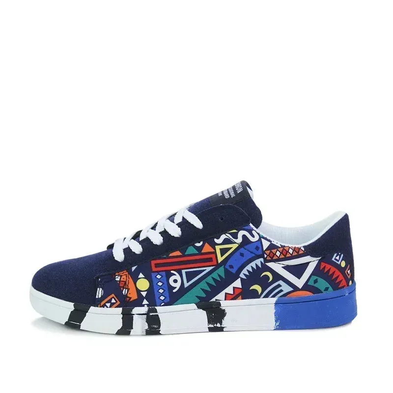 Men's Skateboarding Canvas Sneakers Breathable Casual Shoes