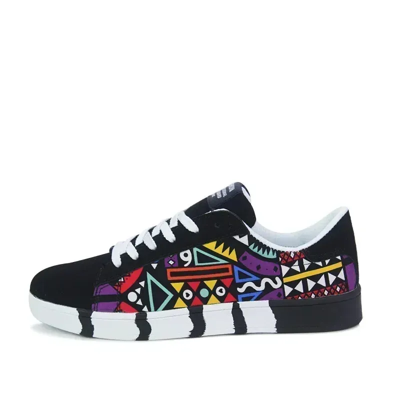 Men's Skateboarding Canvas Sneakers Breathable Casual Shoes