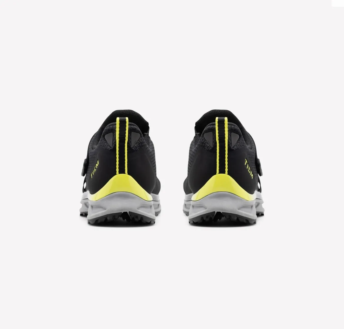 Men's Tiem Slipstream Cycle Shoes - Black/Citron