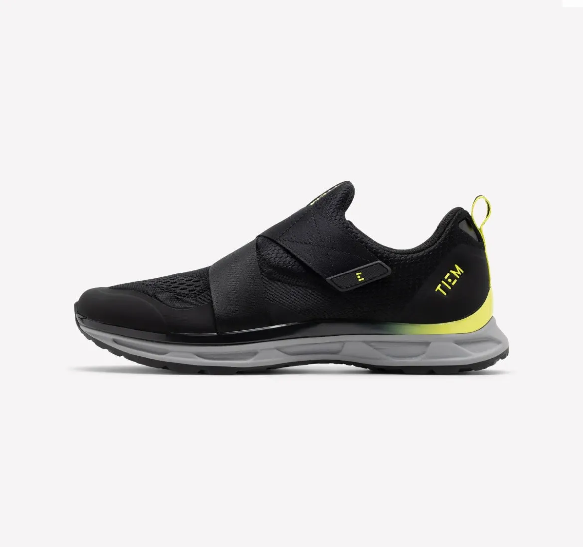 Men's Tiem Slipstream Cycle Shoes - Black/Citron