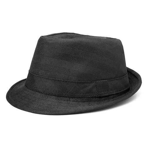 Mens Womens Classic Outdoor Canvas Plaid Jazz Hat