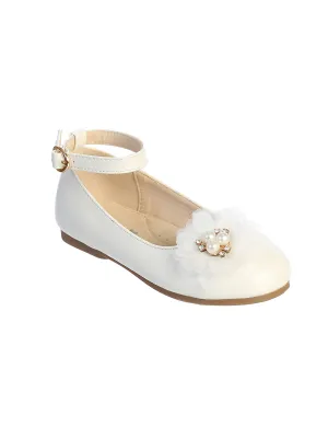 Mesh Flower Matte Flats S164