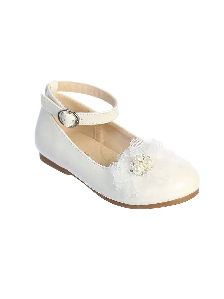 Mesh Flower Matte Flats S164