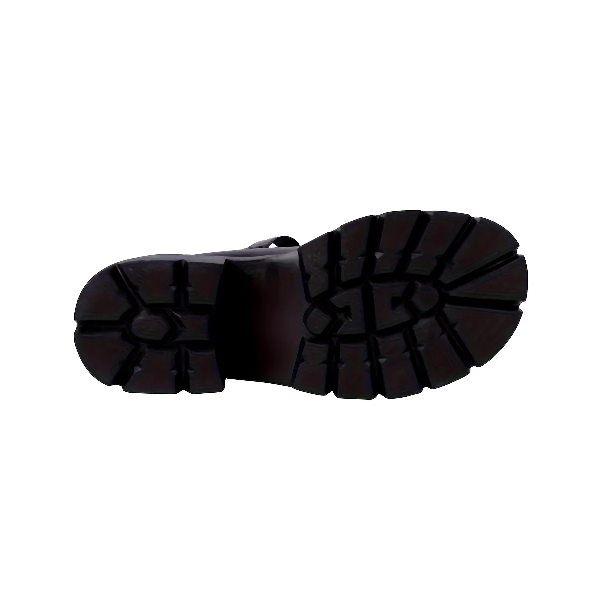Minimalist Black Mary Jane Flats – Classic Round Toe Slip-On Shoes