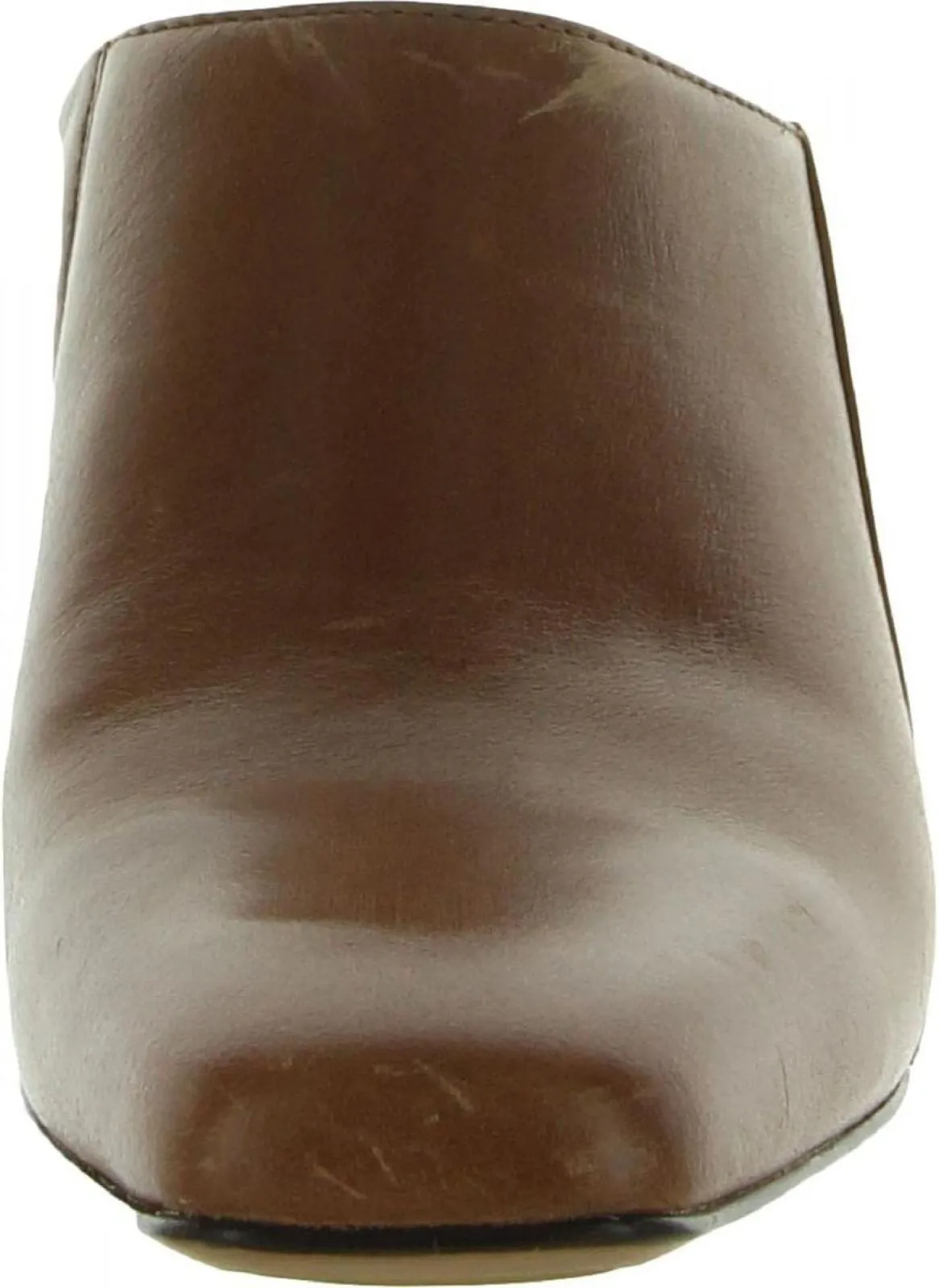 Naturalizer Womens Paloma Heeled Slip On Mules Clog H7021L3 Tawny Brown 10M