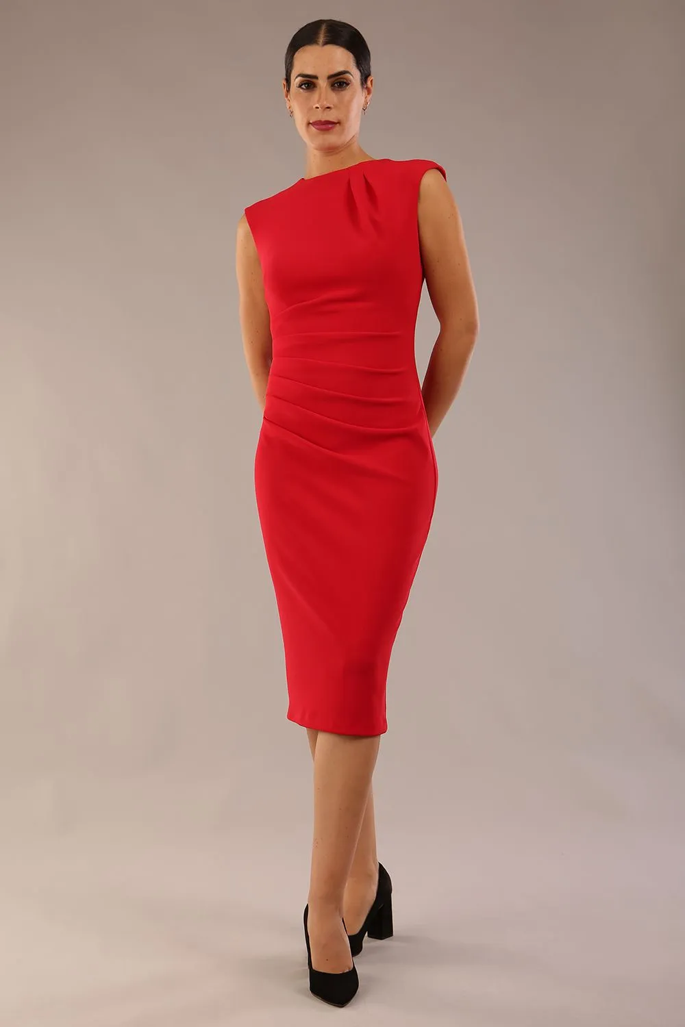 New Carla Sleeveless Pencil Dress