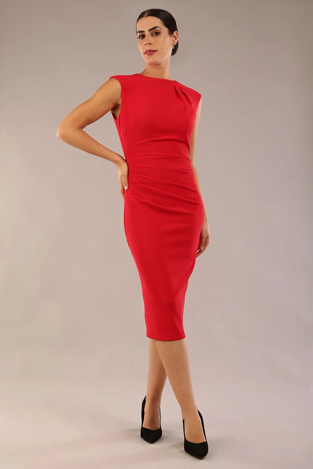 New Carla Sleeveless Pencil Dress