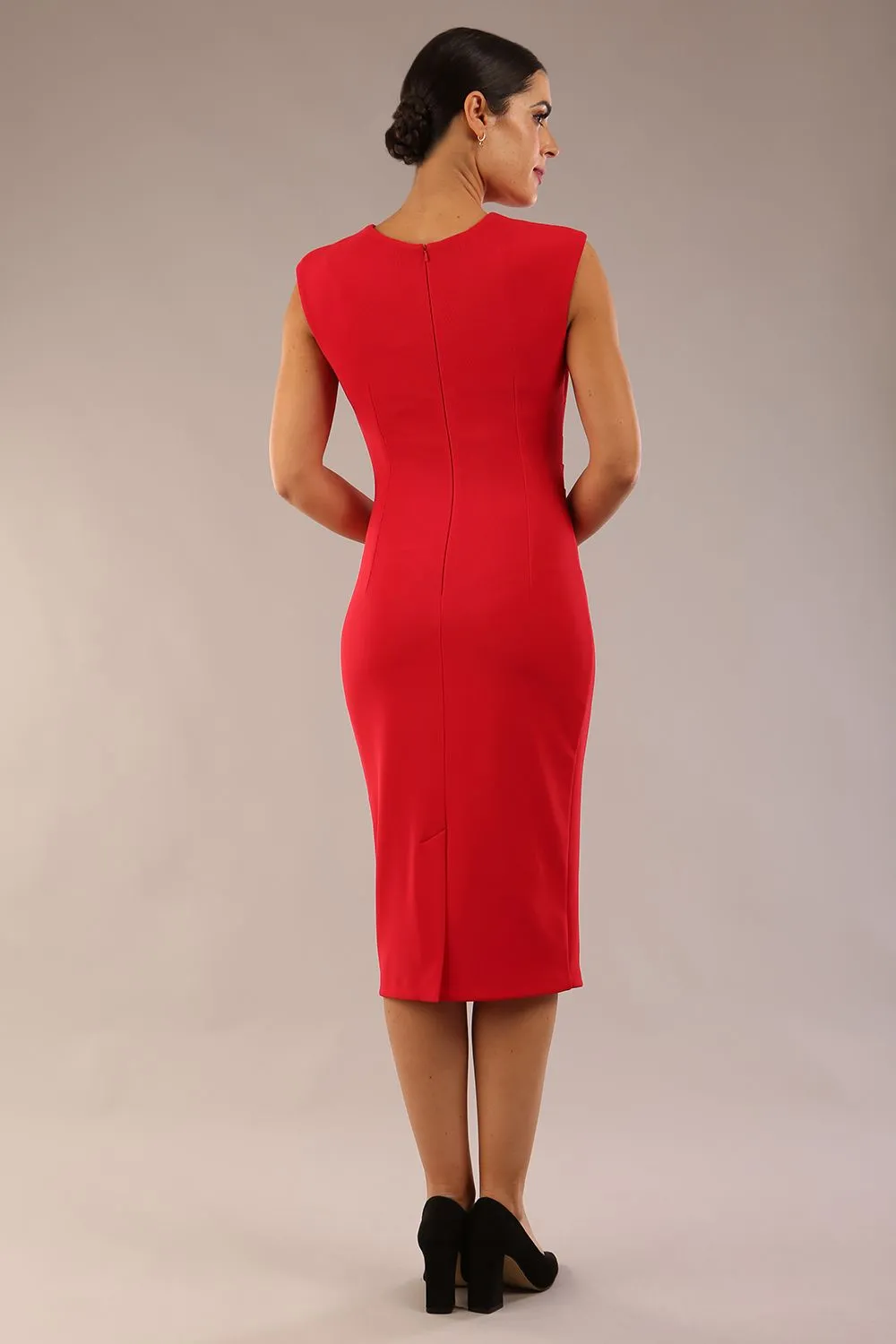 New Carla Sleeveless Pencil Dress