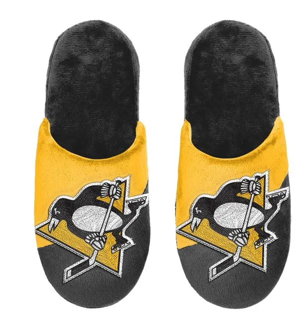 NHL Big Logo Adult Slippers