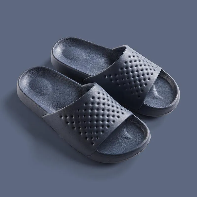 Non-Slip And Deodorant Bathing Household Mute Household Sandals And Slippers Women