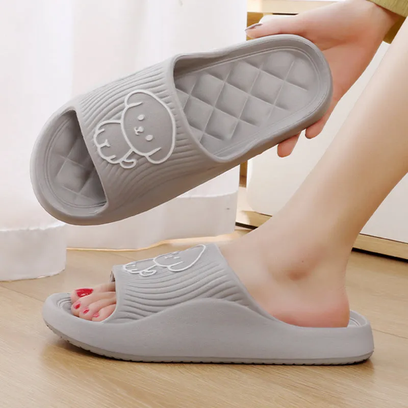 Non-slip Cute Cartoon Dog Slippers