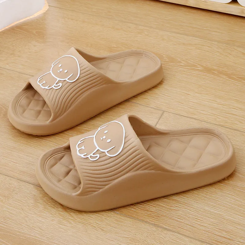 Non-slip Cute Cartoon Dog Slippers
