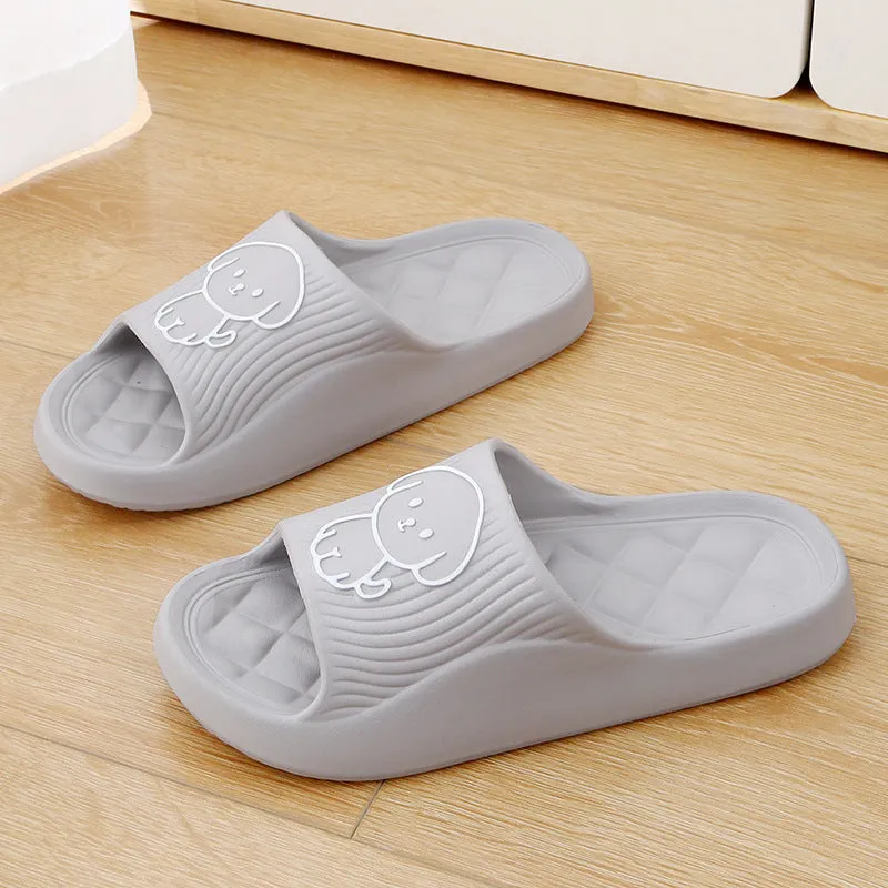 Non-slip Cute Cartoon Dog Slippers