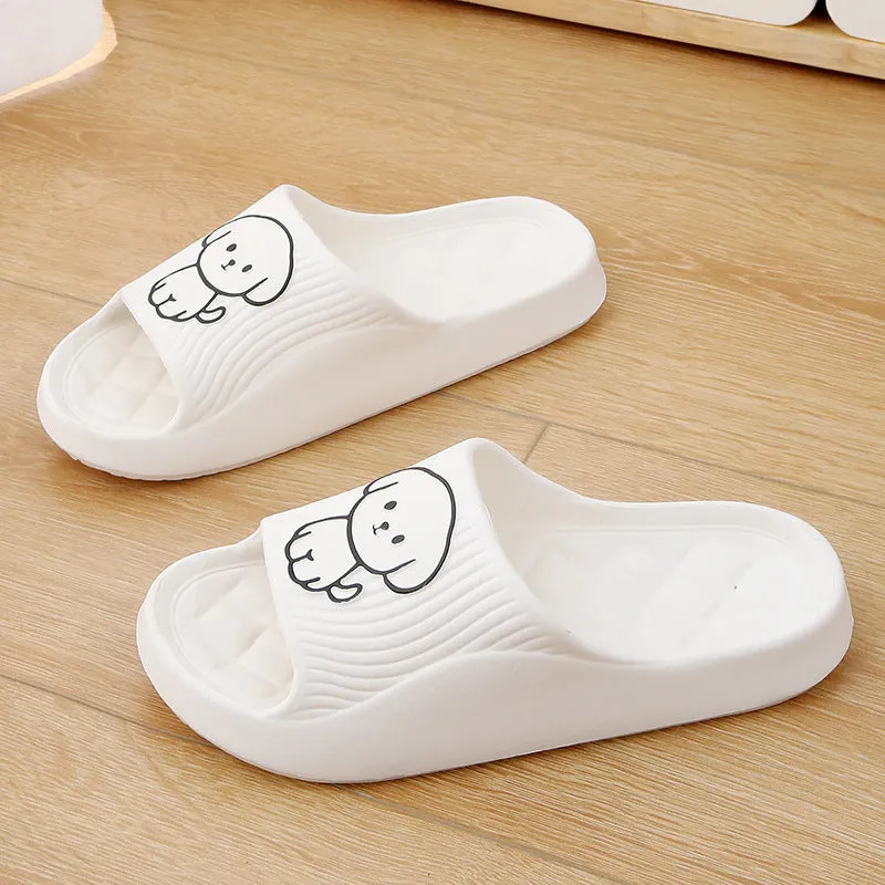 Non-slip Cute Cartoon Dog Slippers