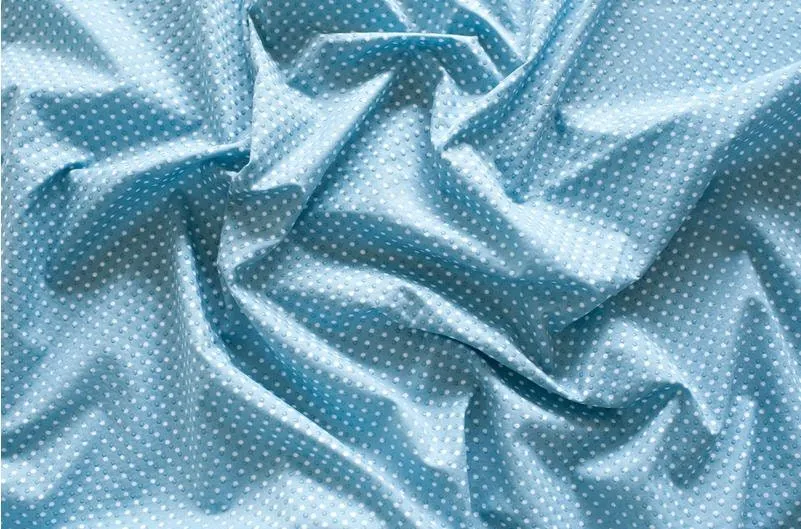 Non-slip Fabric, White Polka Dots - Pink, Red, Blue, Green or Brown - By the Yard 71961