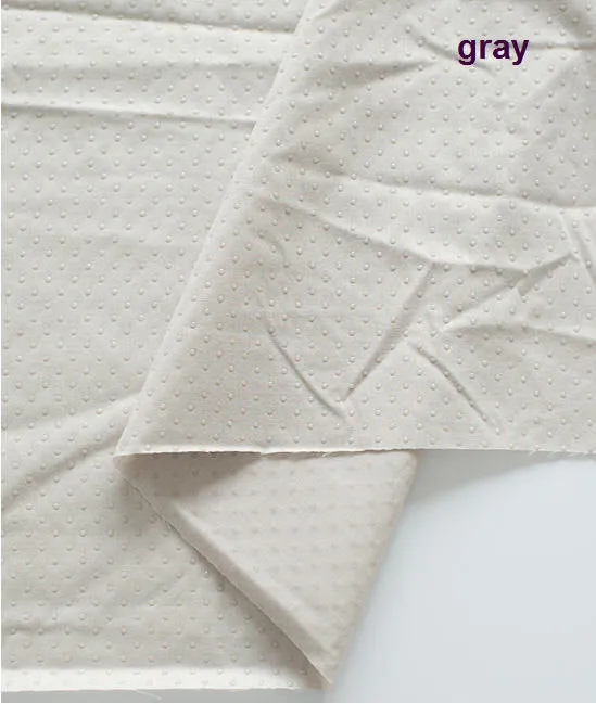 Non-slip Fabric - Yellow, Peach, Sky, Gray, Beige, Lemon or White - By the Yard /3025
