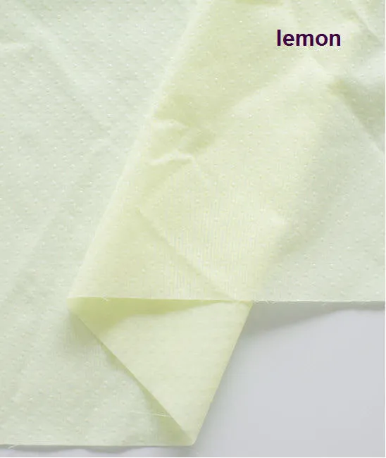 Non-slip Fabric - Yellow, Peach, Sky, Gray, Beige, Lemon or White - By the Yard /3025