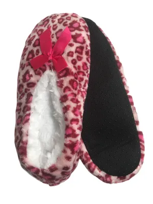 Non Slip Winter Slippers - Pink