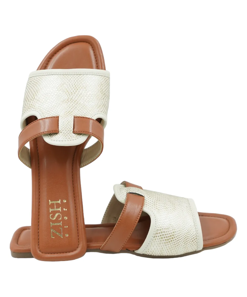 Off White Meghan Flats