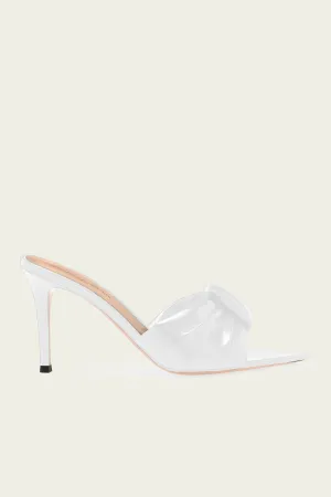 Open Toe Heel in Off-White