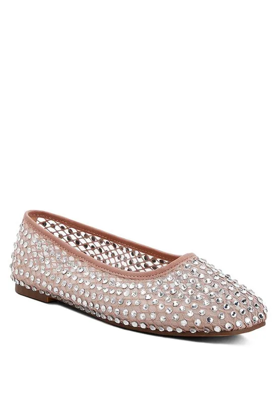 Orson Rhinestone Ballerinas