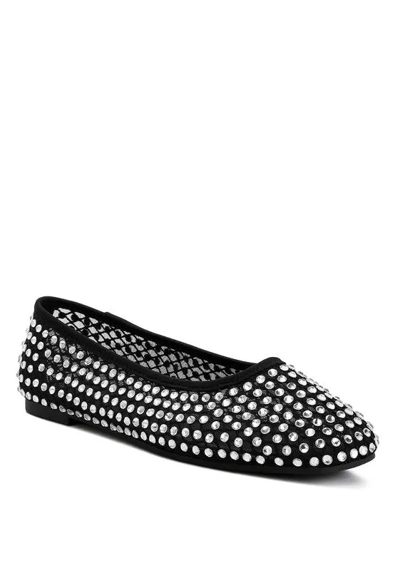 Orson Rhinestone Ballerinas
