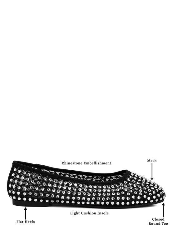 Orson Rhinestone Ballerinas