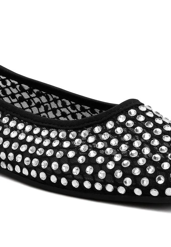 Orson Rhinestone Ballerinas