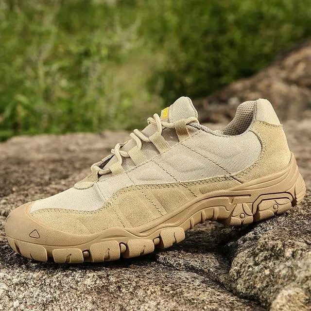 Outdoor Men Hiking Shoes Waterproof Breathable Tactical Combat Army Boots Desert Training Sneakers Anti-Slip Trekking Shoes