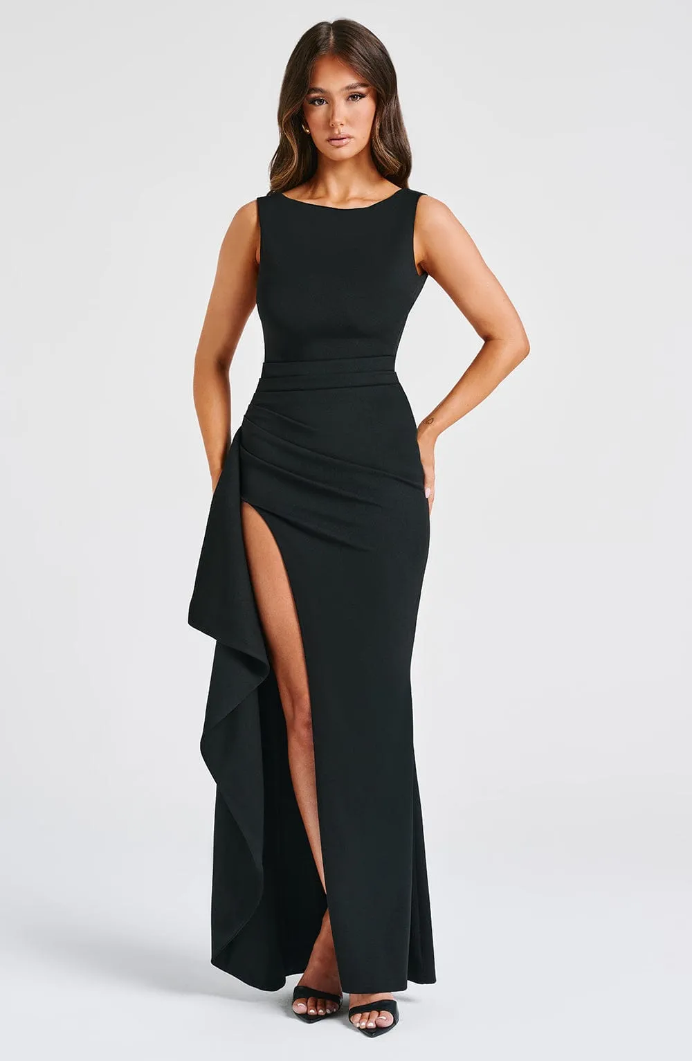 Pandora Maxi Dress - Black