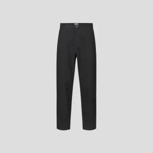 Pas Normal Studios Men's Off-Race Cotton Twill Pants - Black