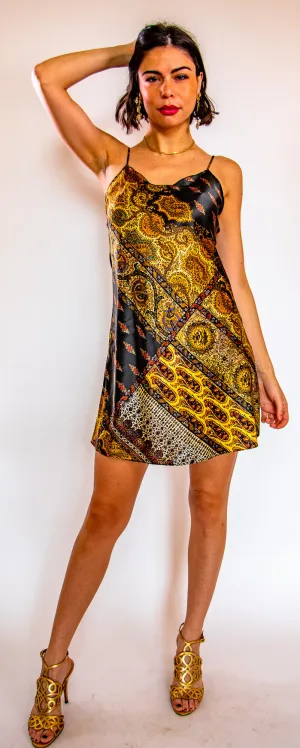 Pasha Gold Short Cami Dress 601
